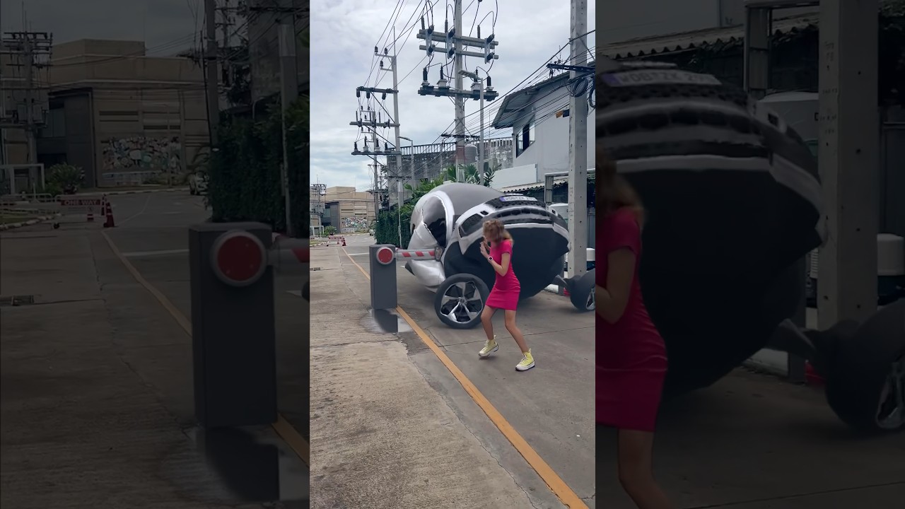 Amazing Balloon Car Trick 🚗