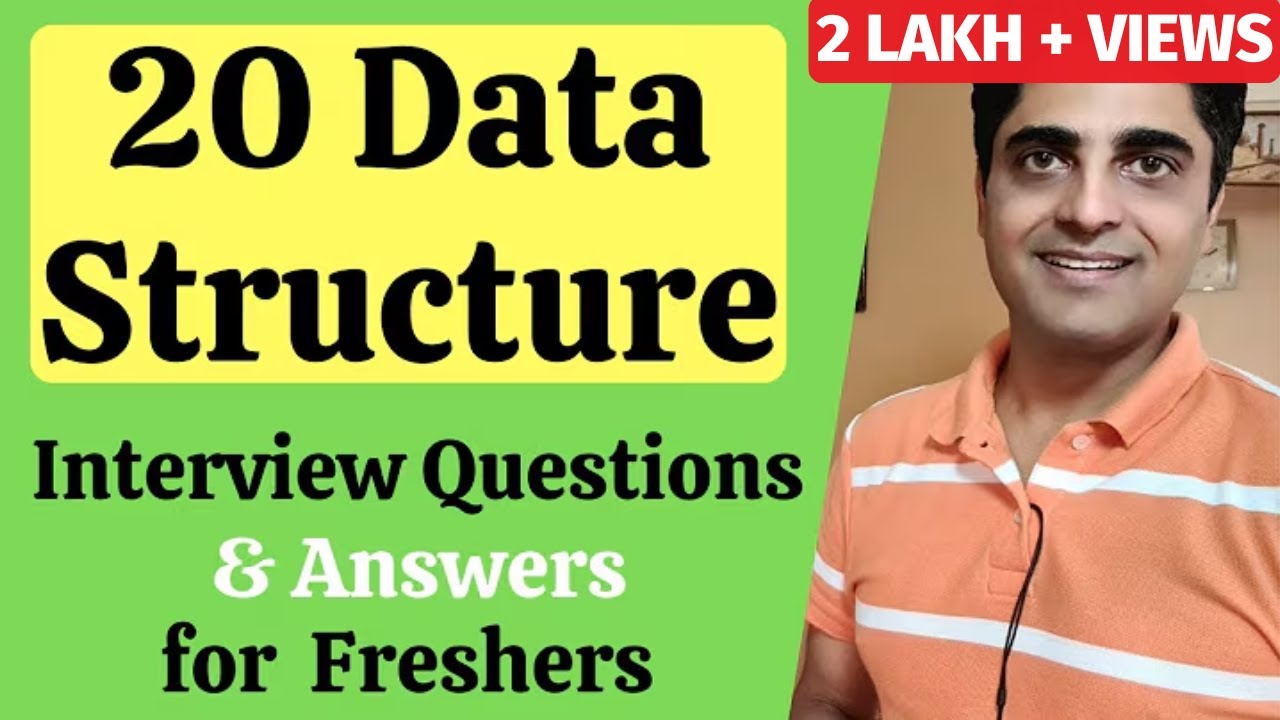 20 Top 20 Data Structure Questions for Freshers 📊