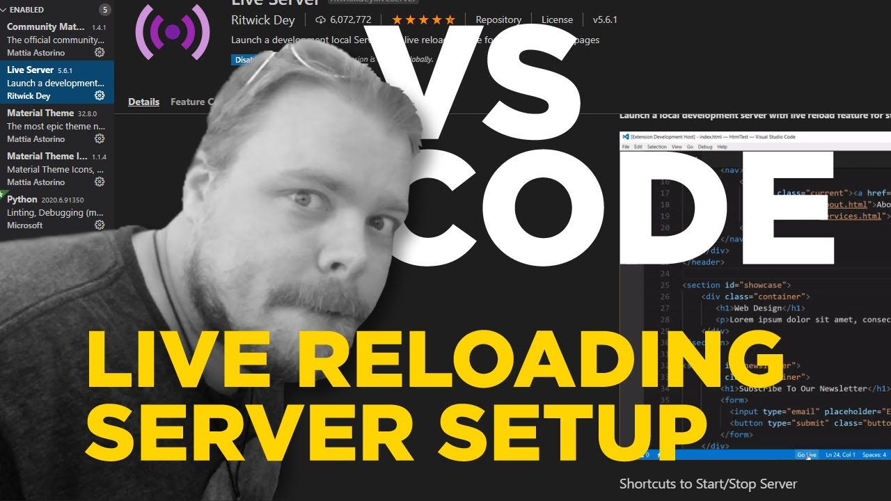 Live Server Extension in VS Code: Setup & Tips ๐