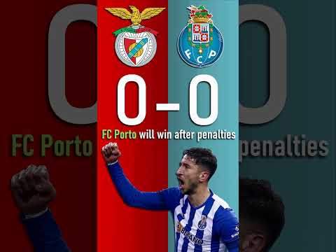 Benfica vs FC Porto : Supertaça Cândido de Oliveira Score Predictor - hit pause or screenshot