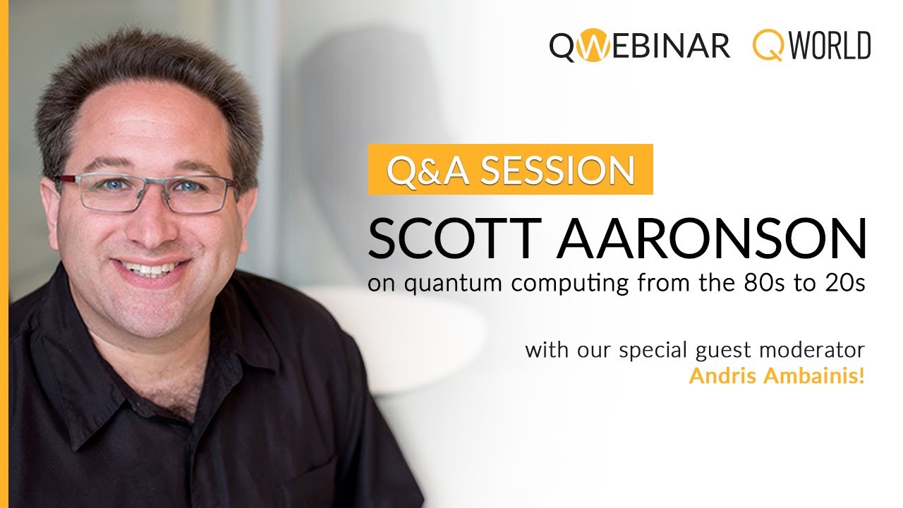 Exclusive Q&A with Quantum Computing Expert Scott Aaronson 🔬