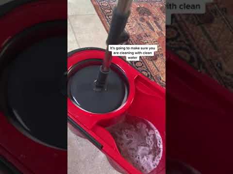How to use the spin mop