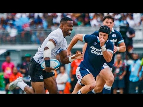 Fiji vs Scotland HIGHLIGHTS | Test Match Rugby 2025