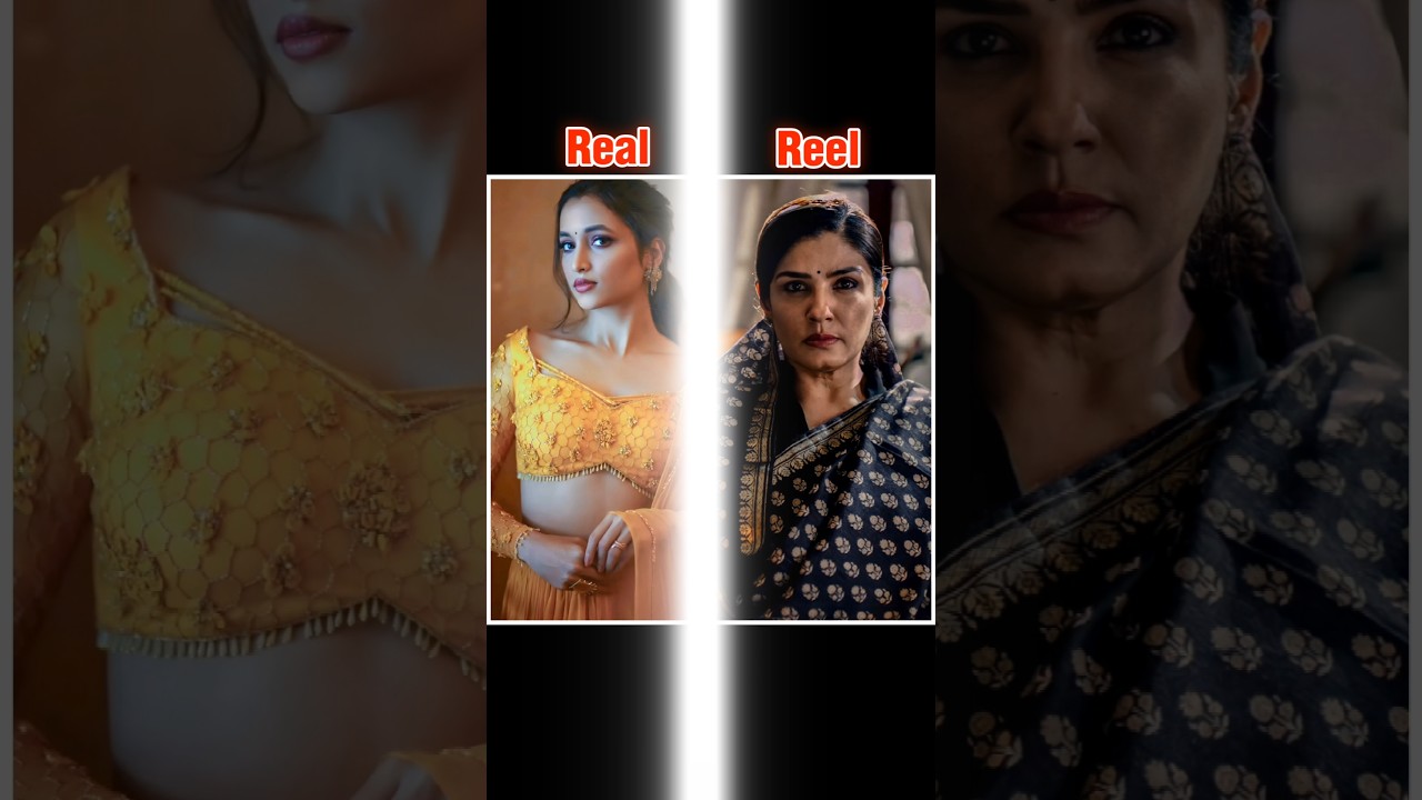 KGF Chapter 2: Reel vs Real Cast Comparison 🎬