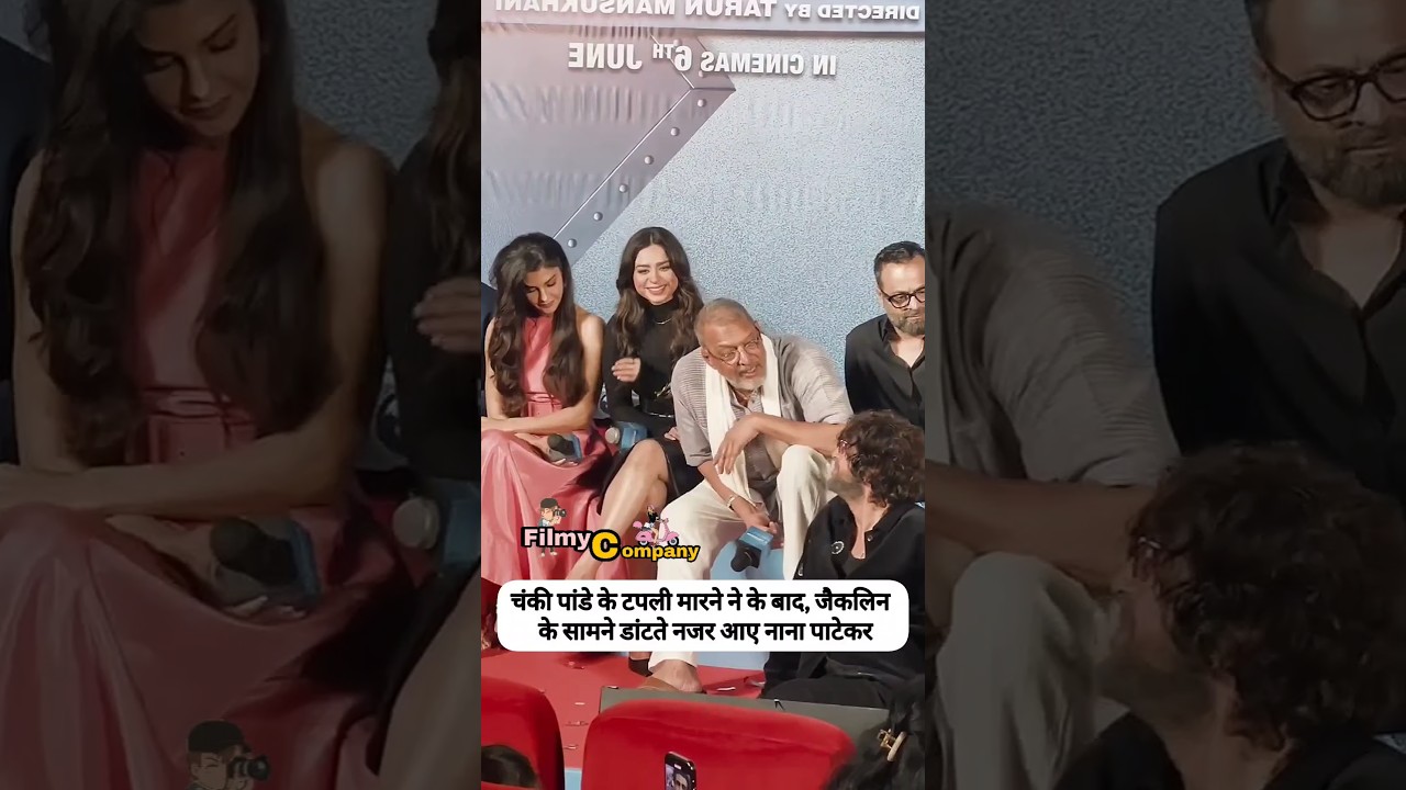 Nanapatekar, Chunky Pandey & Jacqueline in Housefull 5 🎬