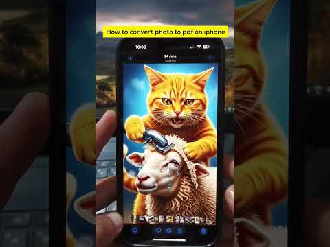 how to convert photo to pdf on iphone #apple #iphone #tips #tricks #technology