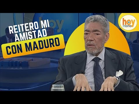 Miguel Mejía reafirma amistad con Nicolás Maduro 🇻🇪