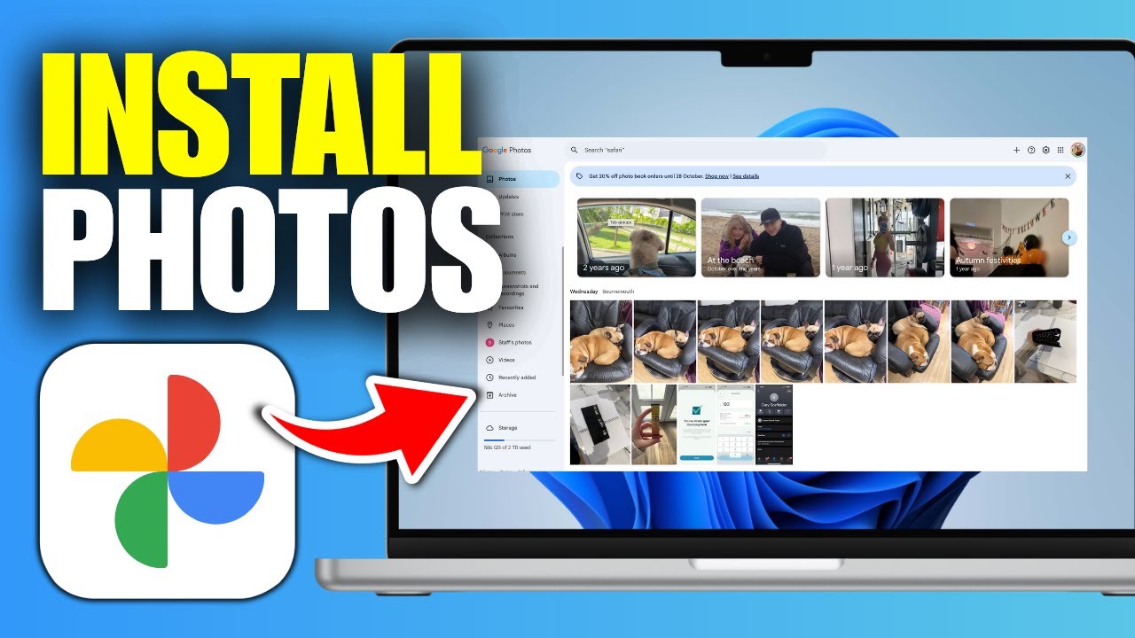 Install Google Photos on PC & Laptop 📷