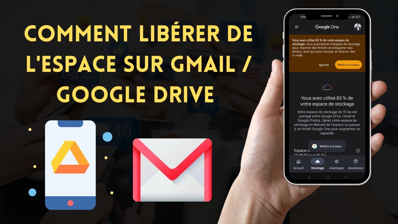 Libérer Espace Gmail & Google Drive 2023 🚀