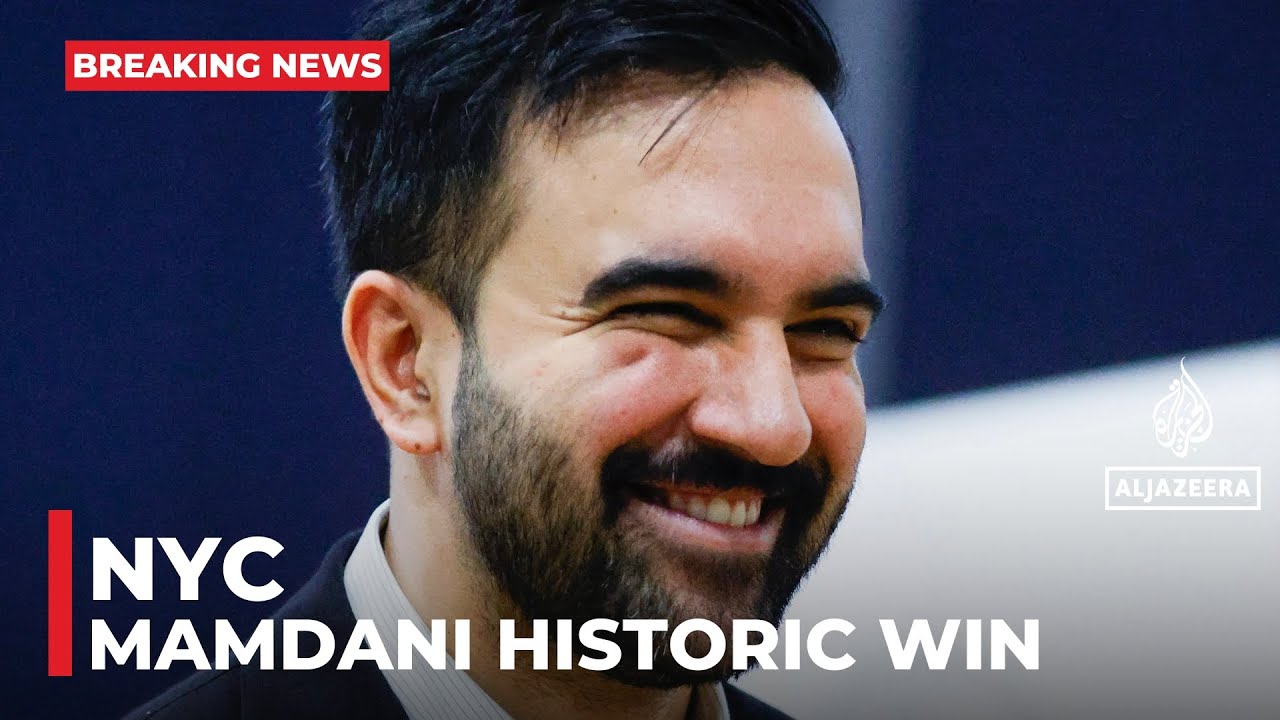 Zohran Mamdani Wins Historic Election as New York Mayor