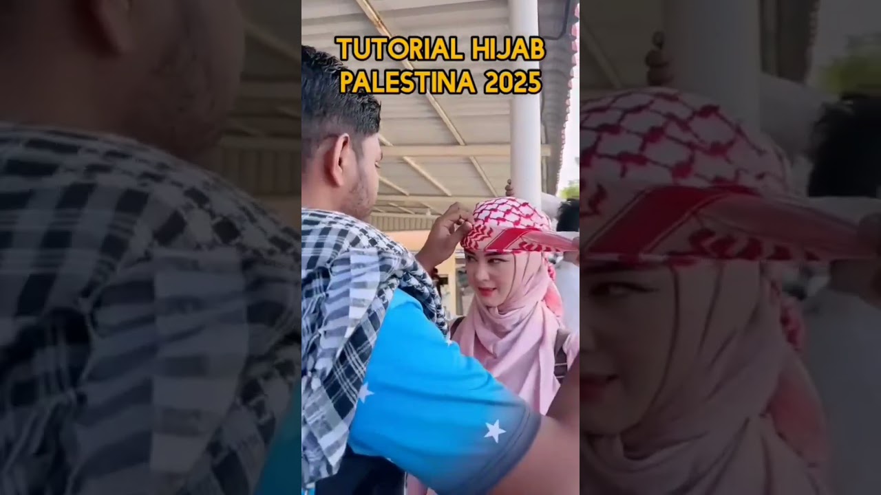 Tutorial Hijab Palestina 2025