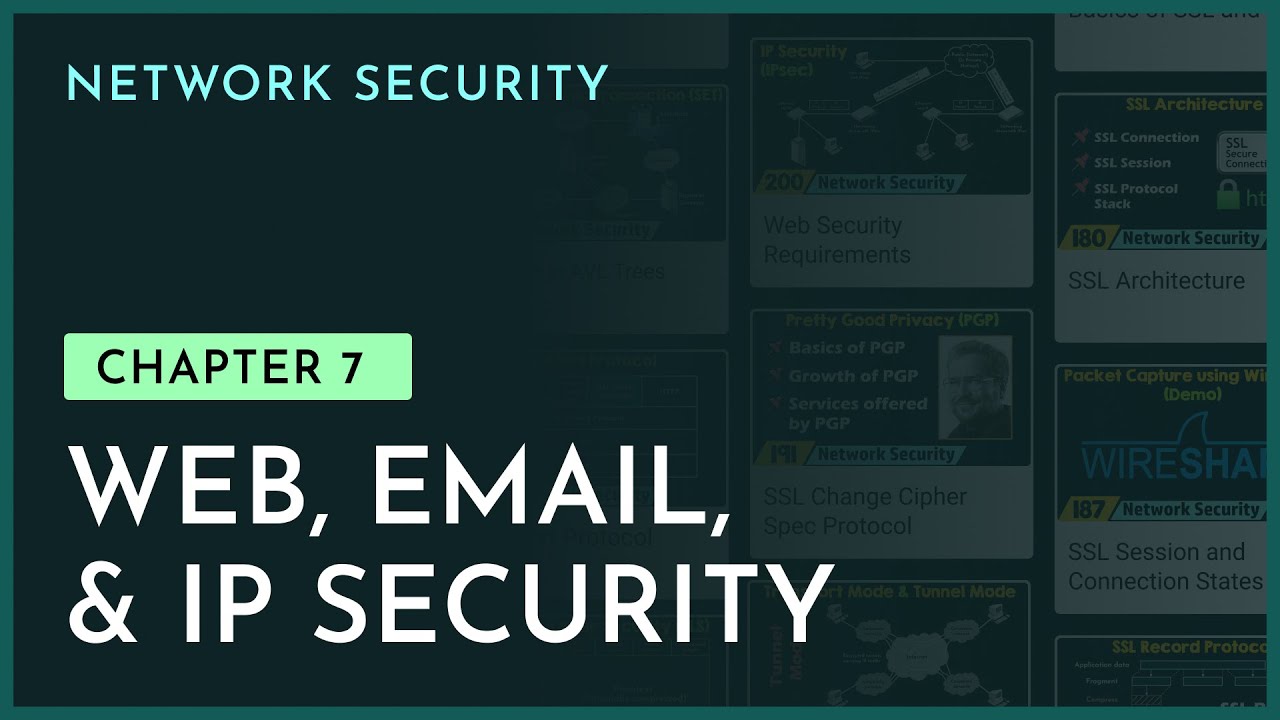 Master Web, Email & IP Security: Cryptography & Network Security - Chapter 7 π‘