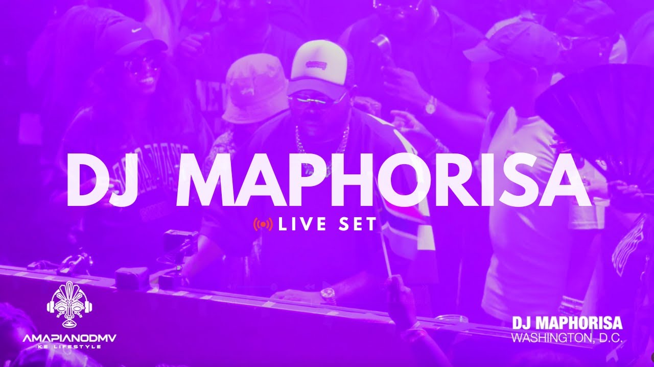 DJ MAPHORISA Live Amapiano Set in Washington DC 🎶
