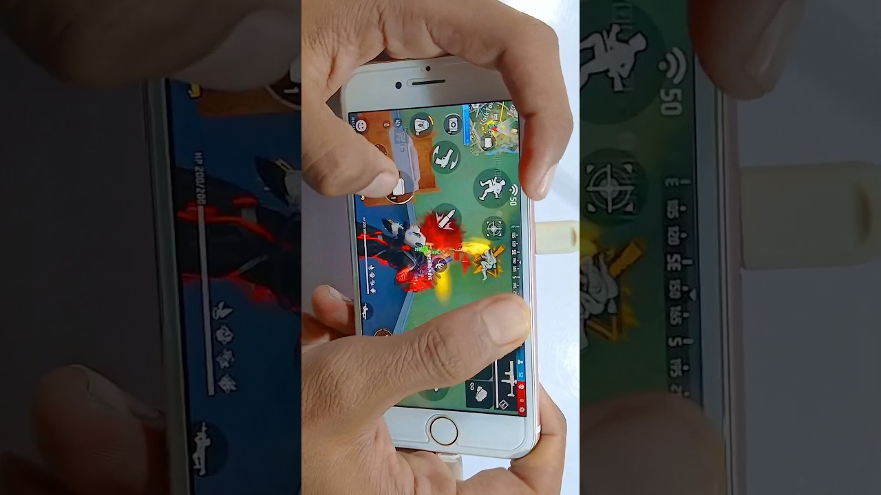 iPhone 6s 16GB Free Fire Handcam & Macro Test ๐ฅ