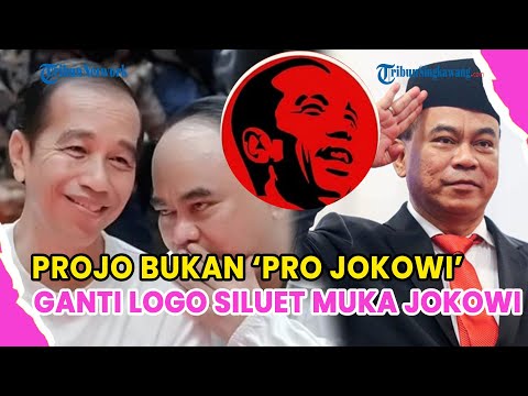 PROJO GANTI LOGO MUKA JOKOWI, BUDI ARIE TEGASKAN BUKAN SINGKATAN "PRO JOKOWI' KINI DUKUNG PRABOWO