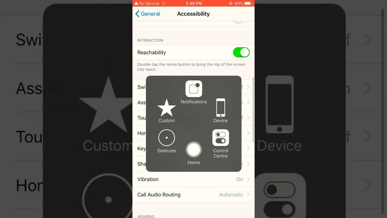 Enable Touch Screen Home Button on iPhone 6s