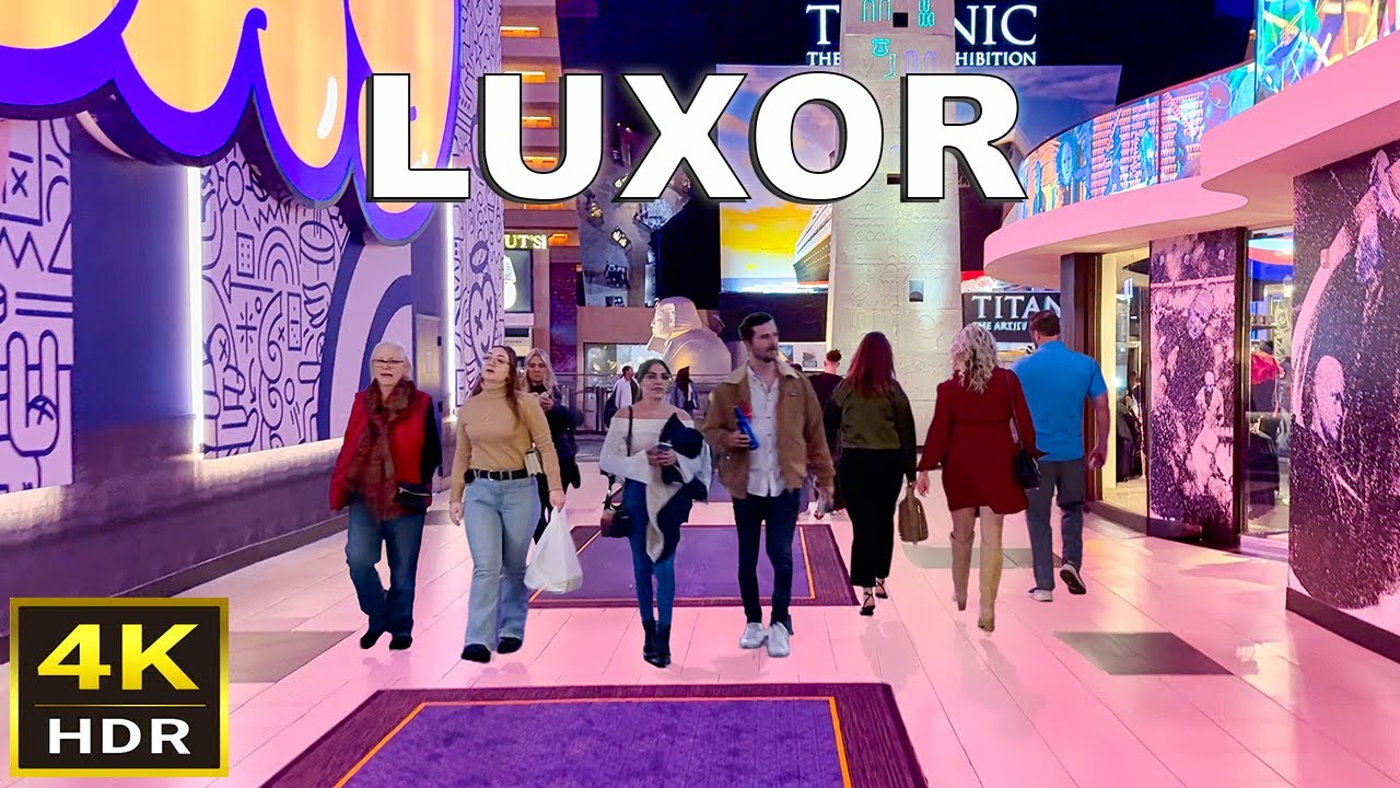 Luxor Las Vegas Walking Tour | Jan 2026 π