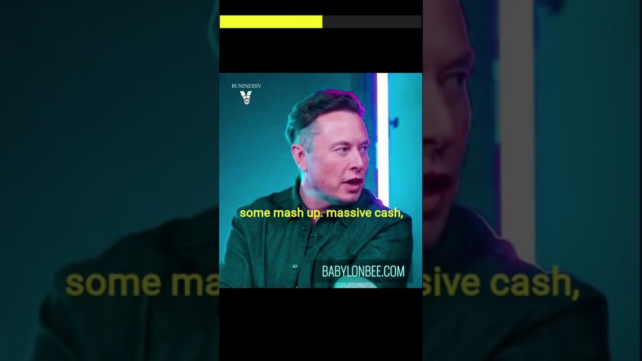 Elon Musk Explains Wealth and Strategies to Become a Billionaire