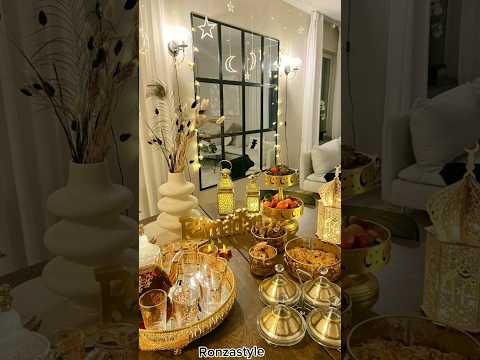 تحضيرات رمضان 2024 ✨ تجهيزات طاولة رمضان 2024 ❤️ مشتريات أواني و أطباق و ديكور ✨ #shorts