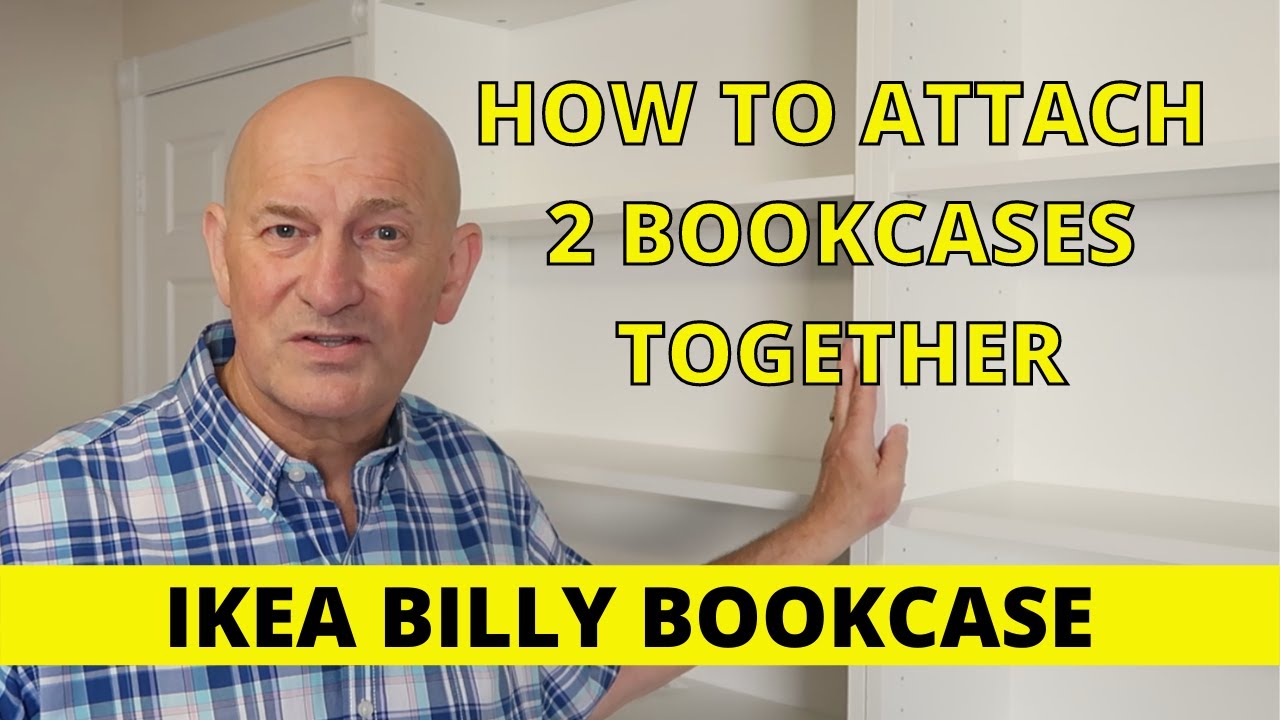 Securely Attach Two Ikea Billy Bookcases 📚