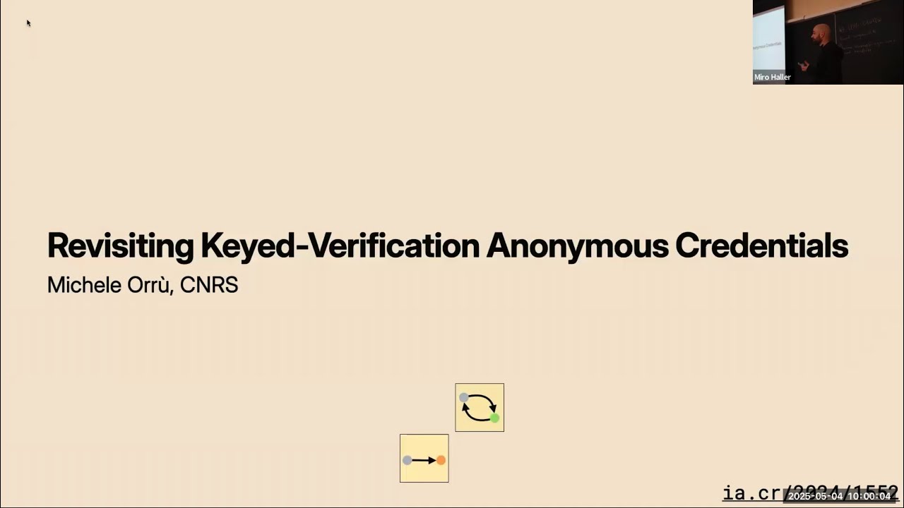 Exploring Advanced Keyed-Verification Credentials at CAW 2025 🔐