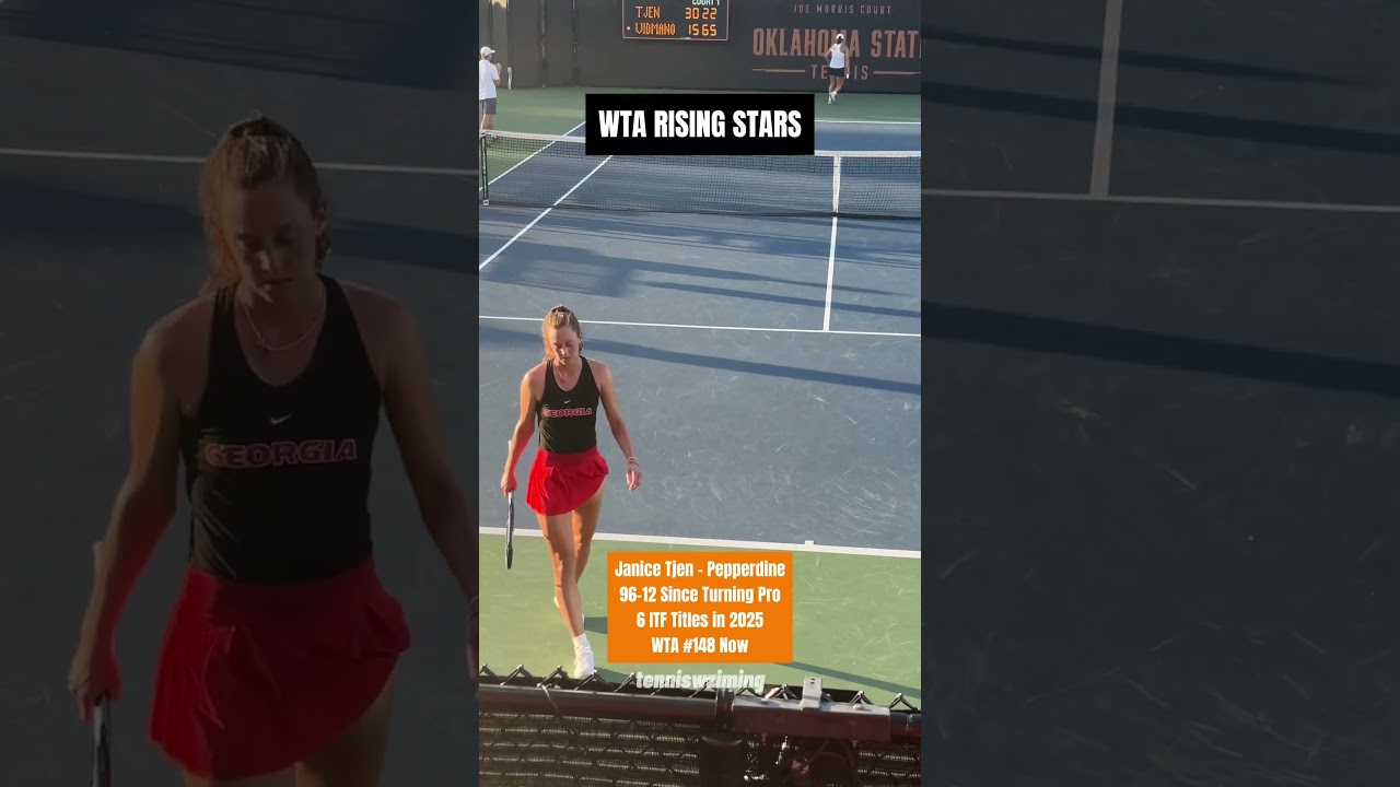 WTA Rising Stars Showdown: Dasha Vidmanova vs. Janice Tjen 🎾