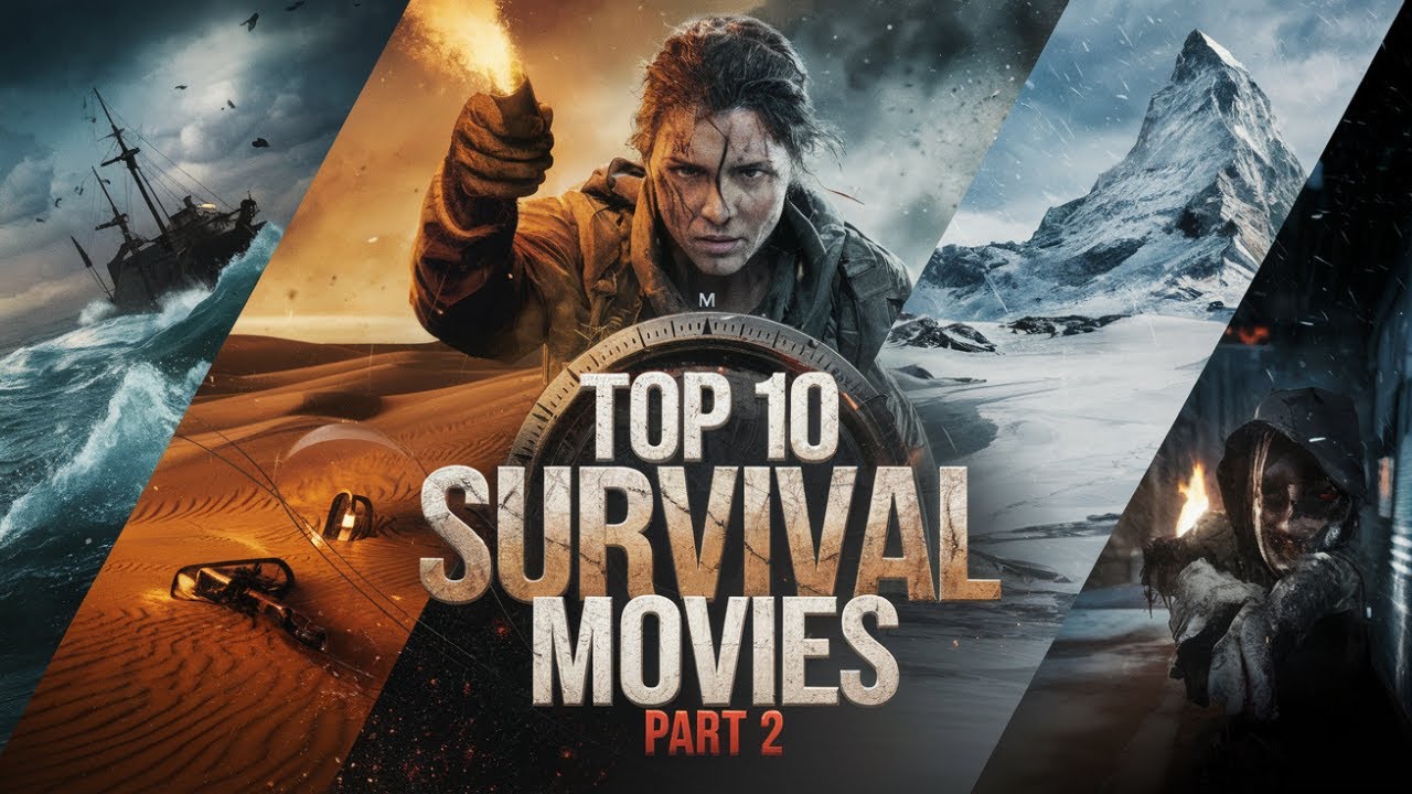 Top 10 Breathtaking Survival Movies You Must Watch | Part 2 🎬