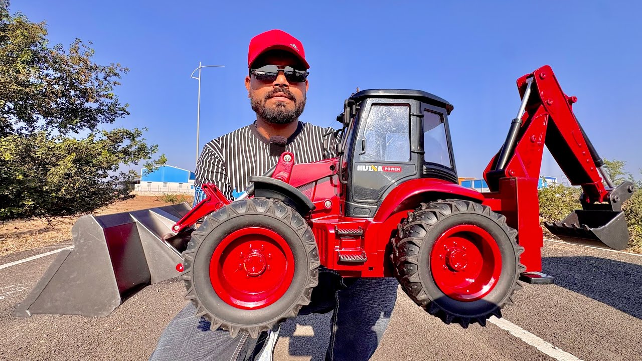 JCB Unboxing Full Vlog | Remote Power Control HULNA Backhoe Loader |