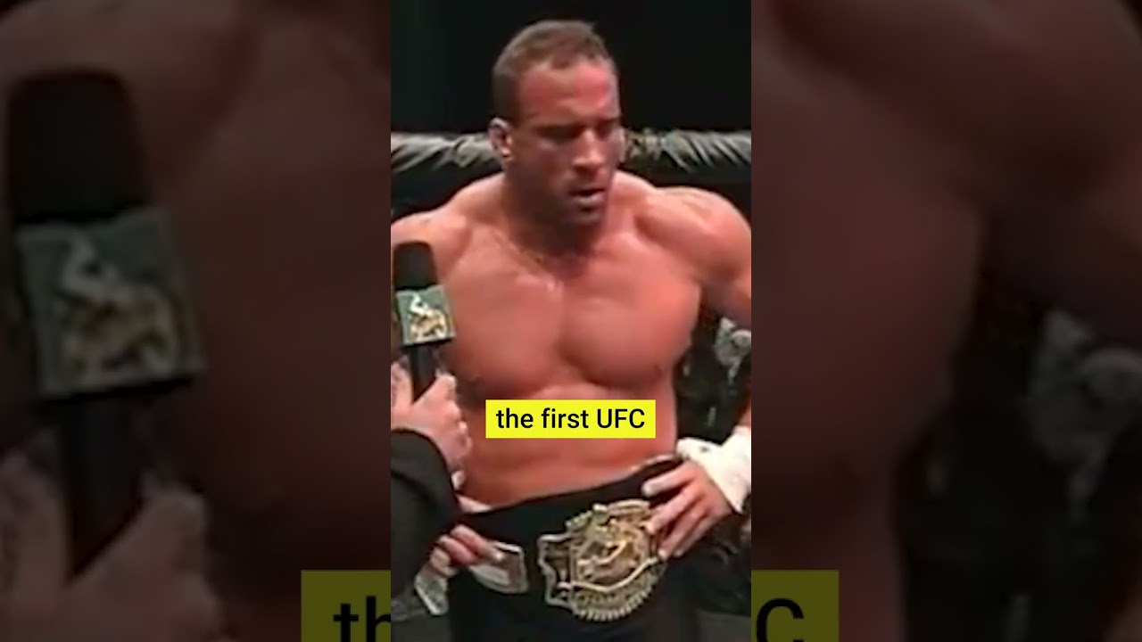 The FIRST UFC Heavyweight Champion | How Mark Coleman Created Ground & Pound #ufc #mma #shorts