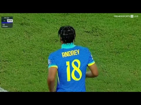 Andrey Santos' Cameo vs Ecuador | Skills & Goals ⚽