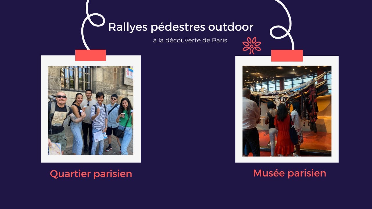 Atelier Teambuilding Rallyes Pédestres à Paris 🏞️