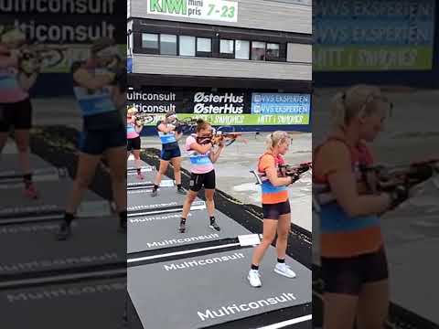 Norway Biathlon Festival Blink Мarte Olsbu Roiseland Elvira Kiran Oberg