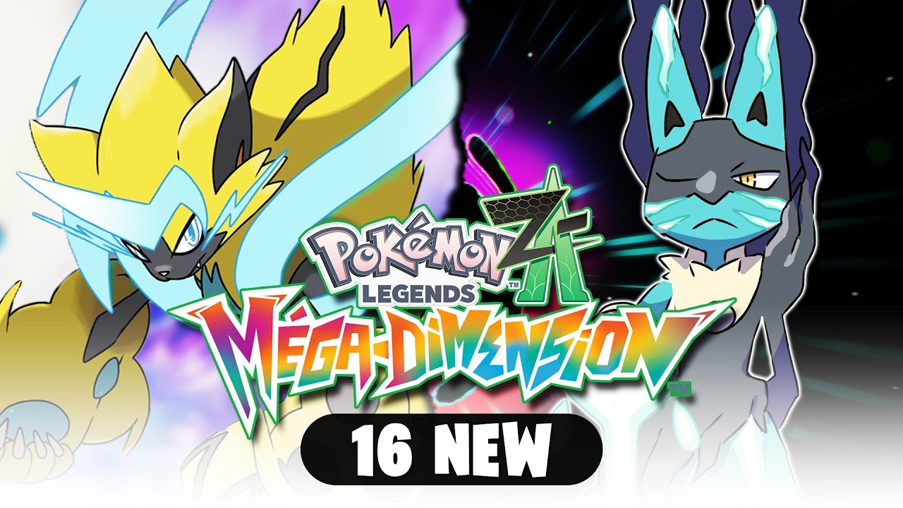 New Mega Evolutions in Pokémon Legends Z-A DLC 🎮