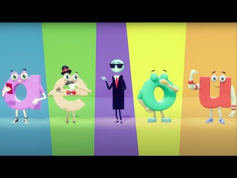 La Ronda De Las Vocales Remix, Canticuentos, Canciones Infantiles - Mundo Canticuentos