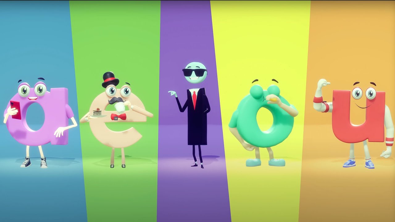 ¡Diviértete con La Ronda de las Vocales Remix! 🎶 Canciones Infantiles de Canticuentos