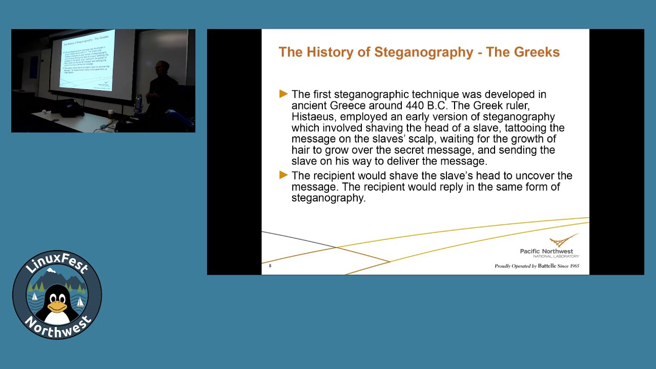 LinuxFest Northwest 2019: Mastering Steganography – Hiding Secrets in Plain Sight 🔍