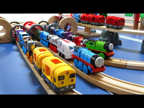 Brio & Thomas Wooden Railway ☆ 10 Subway Tunnel & Station Course