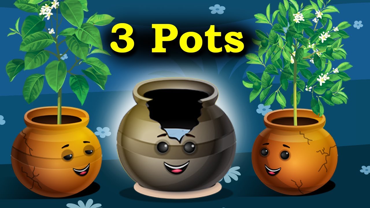 The Three Pots: An Animated Moral Story 🛢️