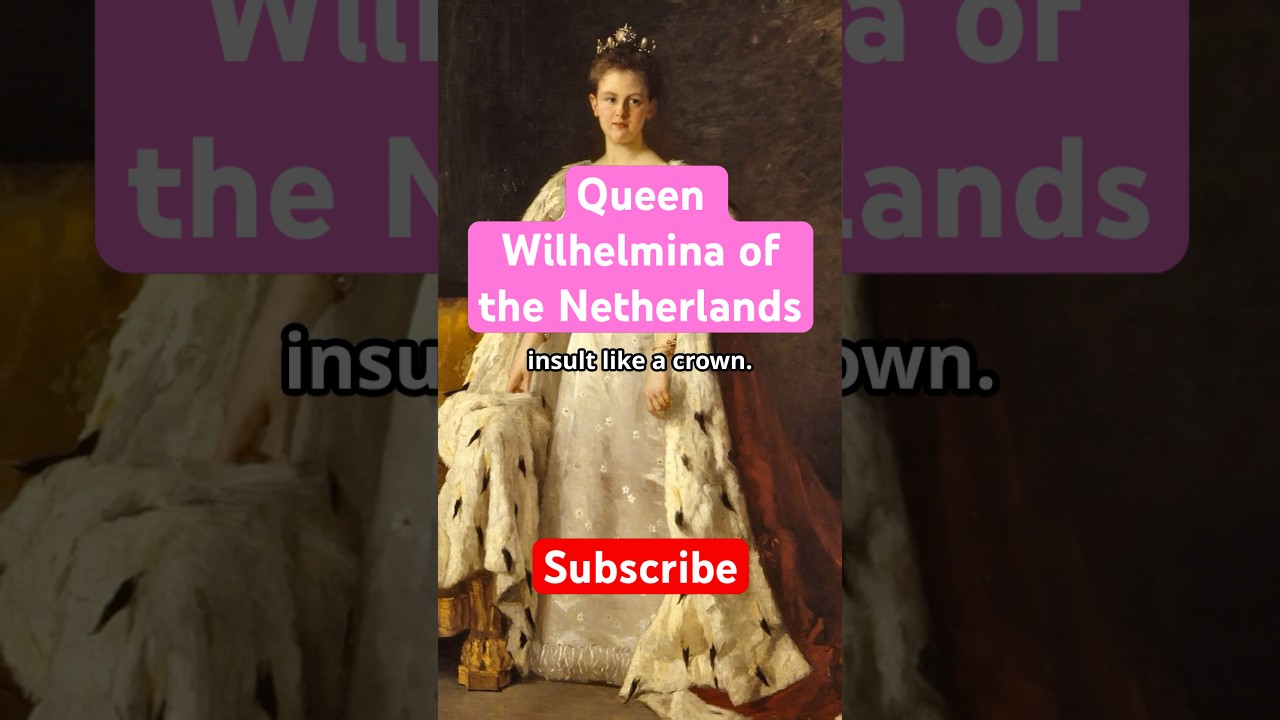 Queen Wilhelmina: Young Queen Who Resisted Hitler 🇳🇱