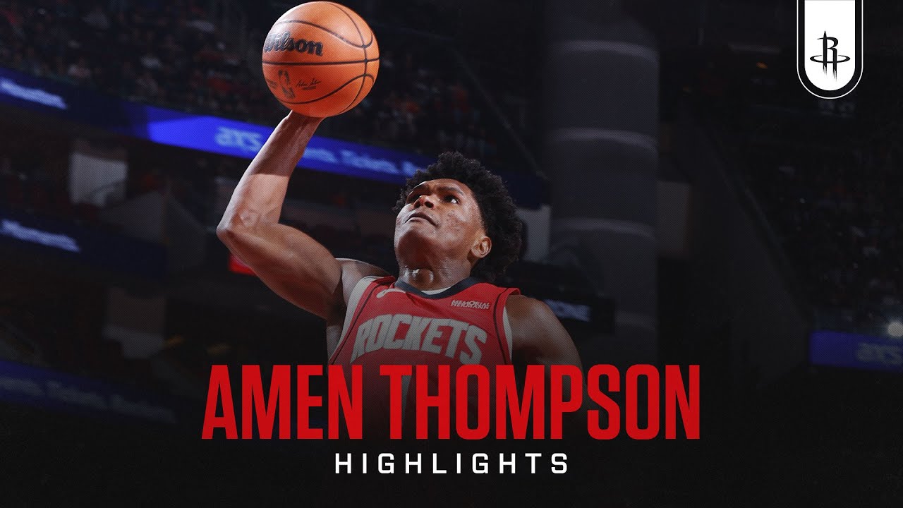 Amen Thompson Scores 27 vs. Mavericks π