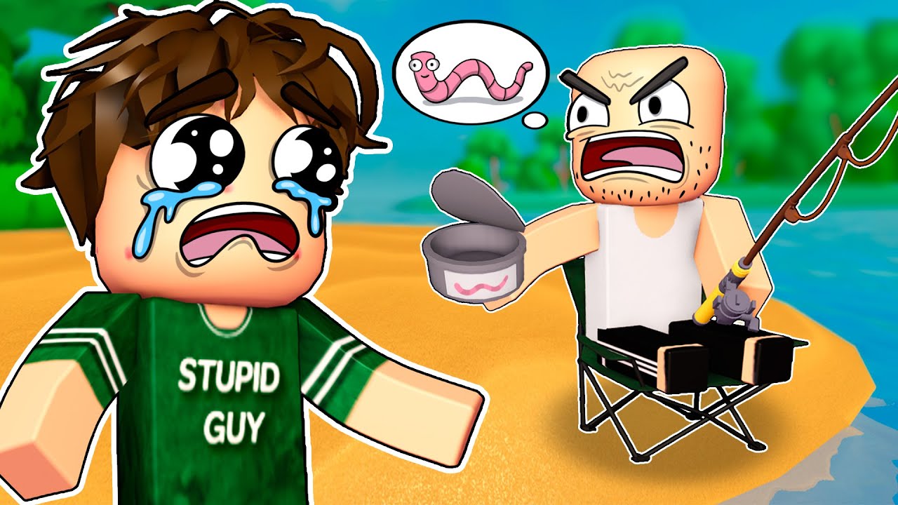 Глупый парень 🐠 Рыбалка, 3 сезон — мем в Роблоксе