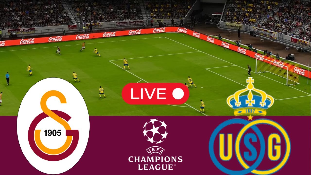 Galatasaray vs Royale Union SG | Champions League 2025 Simulation