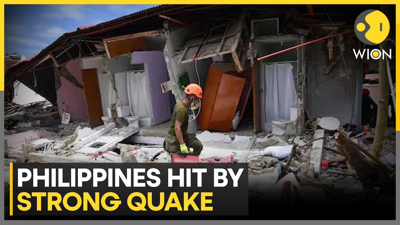 Philippines Earthquake: Powerful 6.7-Magnitude Earthquake Hits Philippines, Buildings Tremble |WION