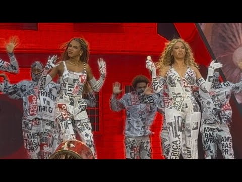 Beyoncé & Blue Ivy Perform 'My House' in London 🎤
