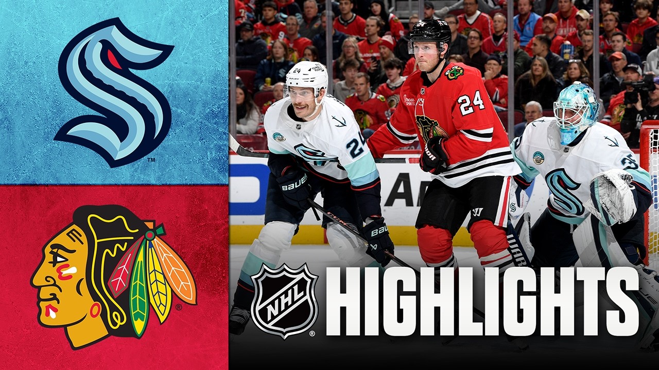 Seattle Kraken vs. Blackhawks | NHL Highlights Nov 20, 2025