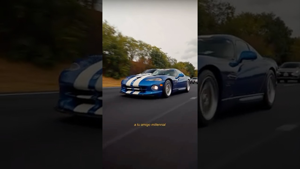 El Dodge Viper: El Auto Más Salvaje de los 90s 🚗
