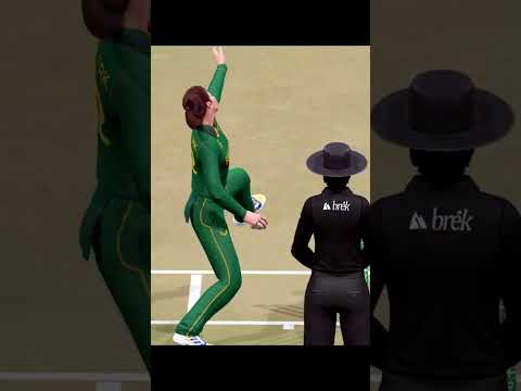 đ„Nadine de Klerk bowled to Jess Kerr đ„đ«#shorts #youtubeshorts #viral #trending #shortsvideo