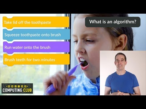 ‘What is an algorithm?’ with practical examples for primary school children - Online Computing Club