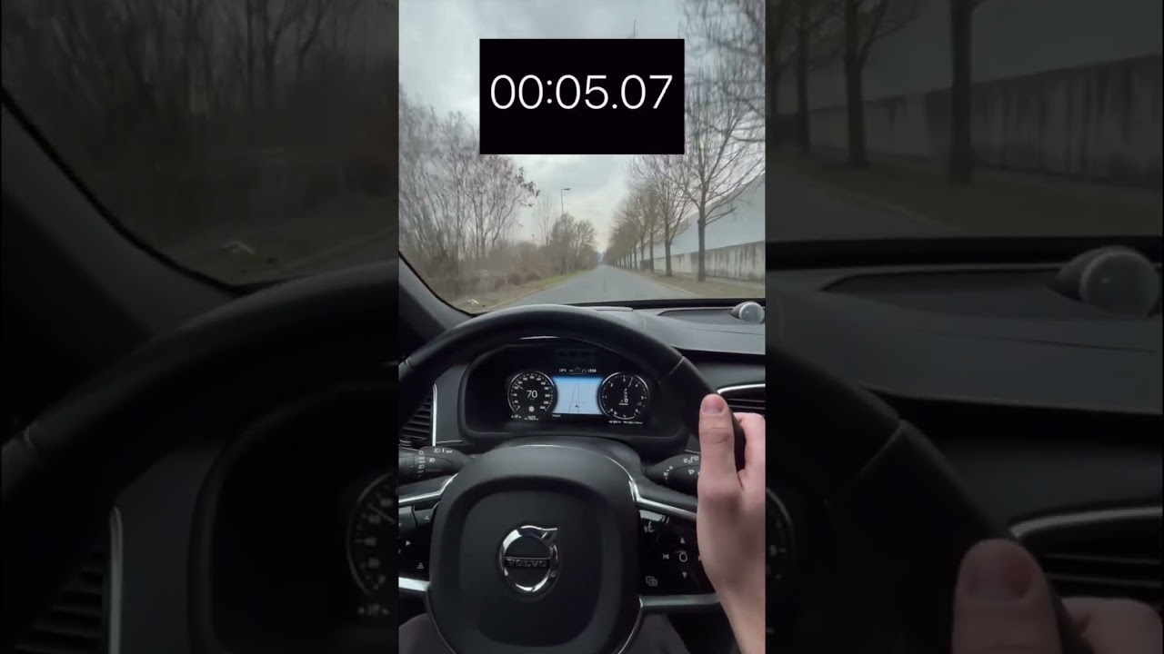 Volvo XC90 D5 0-100 km/h Performance 🚗