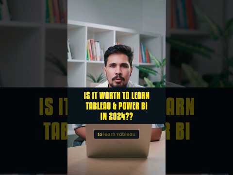 Is worth to learn Tableau or Power BI in 2024? #tableau #powerbi #data